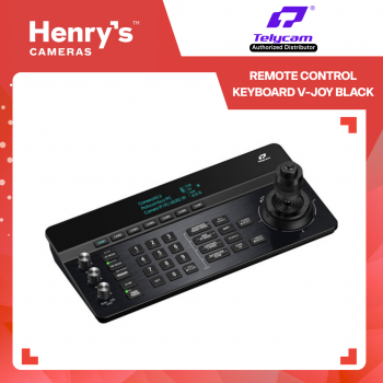 TELYCAM Remote Control Keyboard V-JOY Black TELYCAM Remote Control Keyboard V-JOY Black