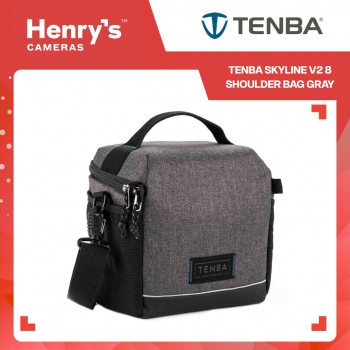 Tenba Skyline V2 8 Shoulder Bag Gray Tenba Skyline V2 8 Shoulder Bag Gray