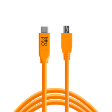 Tetherpro USB-C to 2.0 Mini-B 5-Pin CUC2415-ORG