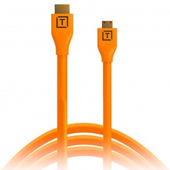 Tetherpro HDMI Mini to HDMI 2.0 15' (4.6M) Orange H2C15-ORG Tetherpro HDMI Mini to HDMI 2.0 15' (4.6M) Orange H2C15-ORG