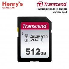 Transcend 512GB 300S UHS-I SDXC Memory Card - TS512GSDC300S