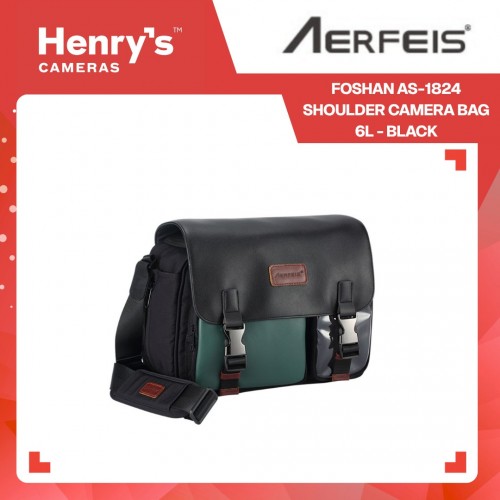 Aerfeis Foshan AS-1824 Shoulder Camera Bag 6L - Black