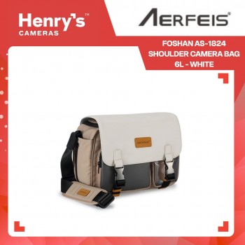 Aerfeis Foshan AS-1824 Shoulder Camera Bag 6L - White