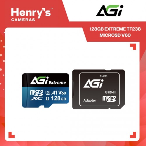 AGI 128GB Extreme TF238 microSD V60 AGI 128GB Extreme TF238 microSD V60