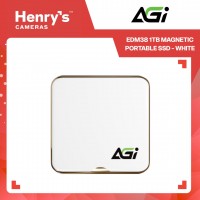 AGI EDM38 1TB Magnetic Portable SSD - White AGI EDM38 1TB Magnetic Portable SSD - White
