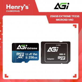AGI 256GB Extreme TF238 microSD V60