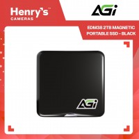 AGI EDM38 2TB Magnetic Portable SSD - Black AGI EDM38 2TB Magnetic Portable SSD - Black