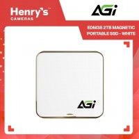 AGI EDM38 2TB Magnetic Portable SSD - White AGI EDM38 2TB Magnetic Portable SSD - White