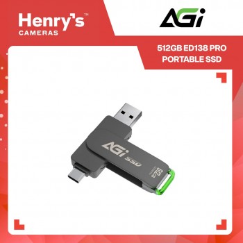 AGI 512GB ED138 Pro Portable SSD