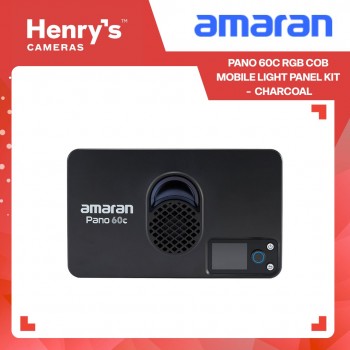 Amaran Pano 60c RGB COB Mobile Light Panel Kit - Charcoal