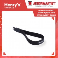 Artisan & Artist ACAM-295A Wrist Strap w/ Ring Type Attachment - Black