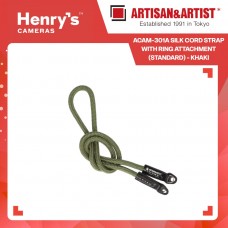 Artisan & Artist ACAM-301A Silk Cord Strap with Ring attachment (Standard) - Khaki