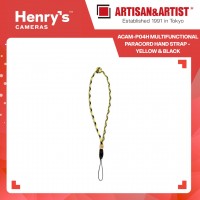 Artisan & Artist ACAM-P04H Multifunctional Paracord Hand Strap - Yellow x Black