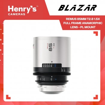 Blazar Remus 85mm T2.8 1.5X Full Frame Anamorphic Lens - PL Mount Blazar Remus 85mm T2.8 1.5X Full Frame Anamorphic Lens - PL Mount