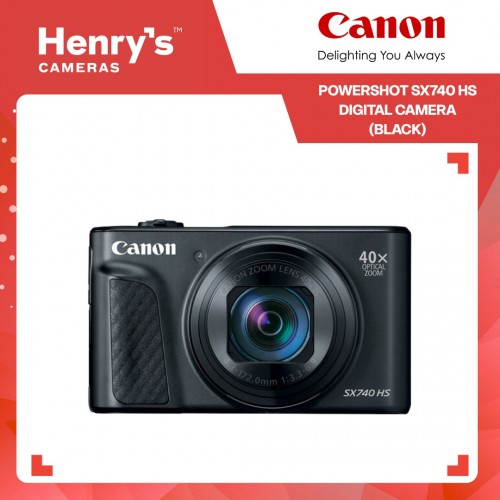 Canon PowerShot SX740 HS Digital Camera (Black) Canon PowerShot SX740 HS Digital Camera (Black)