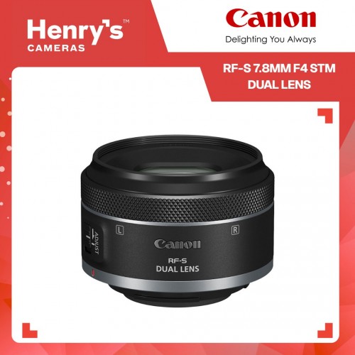 Canon RF-S 7.8mm F4 STM Dual Lens Canon RF-S 7.8mm F4 STM Dual Lens