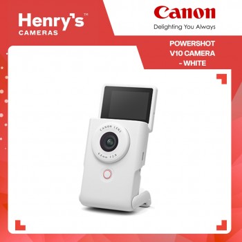 Canon Powershot V10 Camera - White