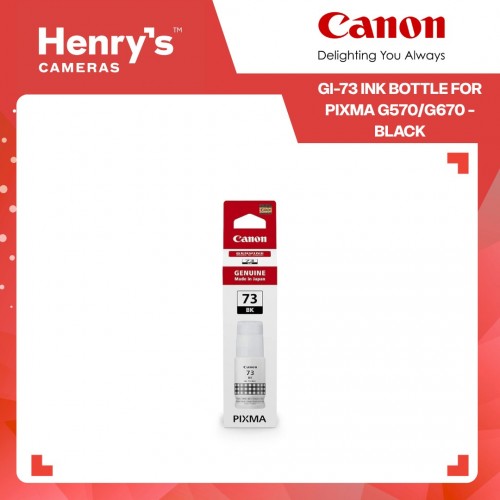 Canon GI-73 Ink Bottle for Pixma G570/G670 - Black Canon GI-73 Ink Bottle for Pixma G570/G670 - Black