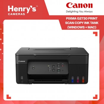 Canon Pixma G2730 Print Scan Copy Ink Tank (Windows + Mac)