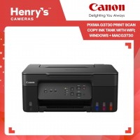 Canon Pixma G3730 Print Scan Copy Ink Tank with WiFI; Windows + Mac