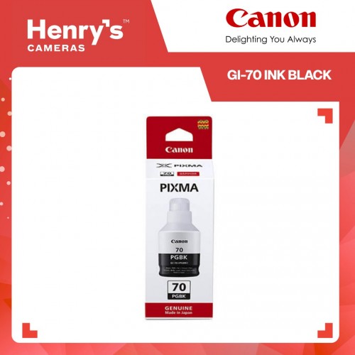 Canon GI-70 Ink Black for Pixma G5070/G6070/G7070/GM2070/GM4070