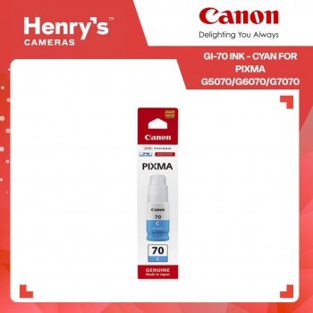 Canon GI-70 Ink Cyan for Pixma G5070/G6070/G7070