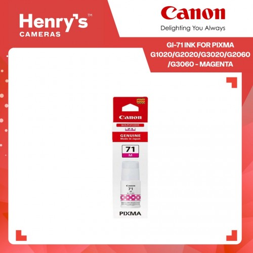 Canon GI-71 Ink for Pixma G1020/G2020/G3020/G2060/G3060 - Magenta
