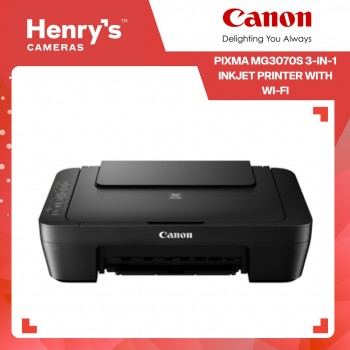 Canon PIXMA MG3070S 3-in-1 Inkjet Printer with Wi-Fi Canon PIXMA MG3070S 3-in-1 Inkjet Printer with Wi-Fi