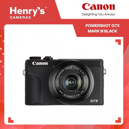 Canon Powershot G7X Mark III Black