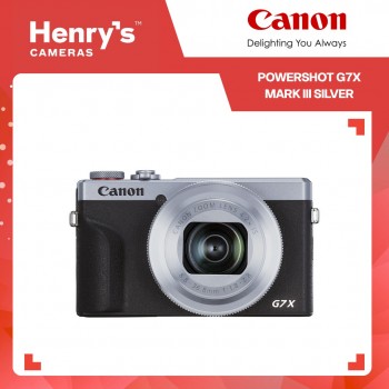 Canon Powershot G7X Mark III Silver