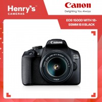 Canon EOS 1500D with 18-55mm IS II Black