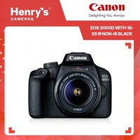 Canon EOS 3000D with 18-55 III Non-IS Black