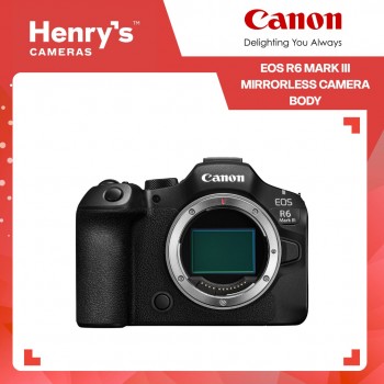 Canon EOS R6 Mark III Mirrorless Camera Body Canon EOS R6 Mark III Mirrorless Camera Body