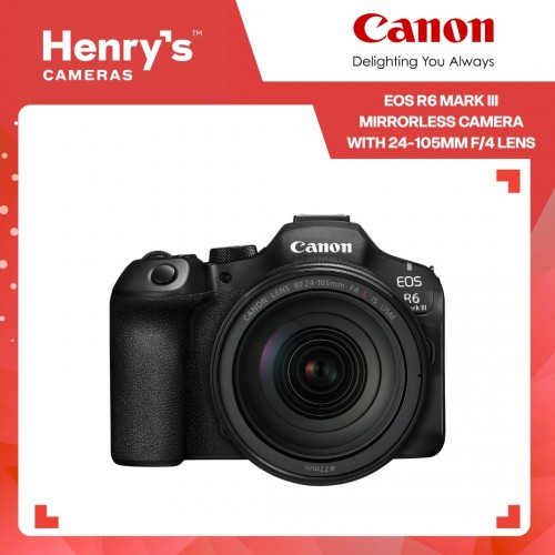 Canon EOS R6 Mark III Mirrorless Camera with 24-105mm f/4 Lens