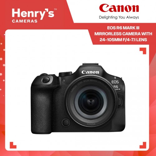 Canon EOS R6 Mark III Mirrorless Camera with 24-105mm f/4-7.1 Lens