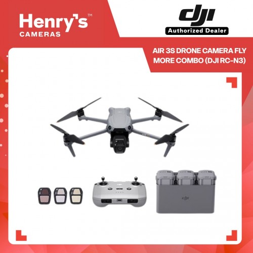 DJI Air 3s Drone Camera Fly More Combo (DJI RC-N3)