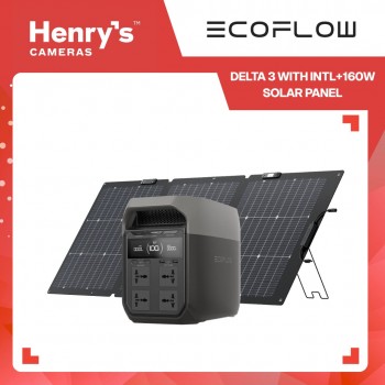 EcoFlow DELTA 3 with INTL+160W Solar Panel EcoFlow DELTA 3 with INTL+160W Solar Panel