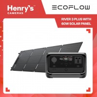 EcoFlow RIVER 3 Plus with 60W Solar Panel EcoFlow RIVER 3 Plus with 60W Solar Panel