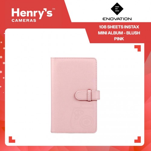 Enovation 108 Sheets Instax Mini Album - Blush Pink
