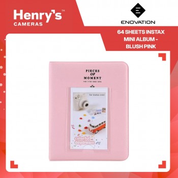 Enovation 64 Sheets Instax Mini Album - Blush Pink Enovation 64 Sheets Instax Mini Album - Blush Pink