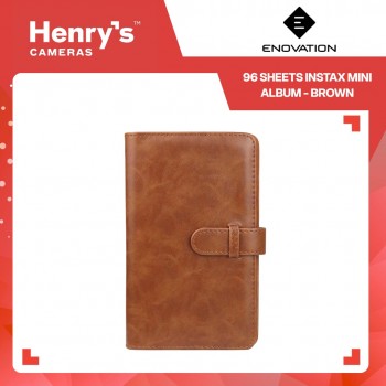 Enovation 96 Sheets Instax Mini Album - Brown