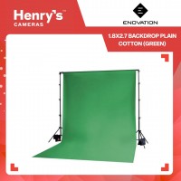 Enovation 1.8x2.7 Backdrop Plain Cotton (Green) Enovation 1.8x2.7 Backdrop Plain Cotton (Green)