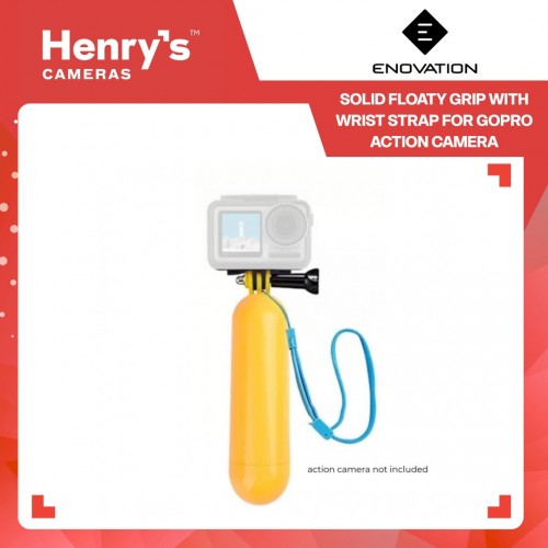 Enovation Solid Floaty Grip with Wrist Strap for GoPro Action Camera