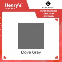 Enovation Paper Backdrop 1.36m x 10m - Dove Gray