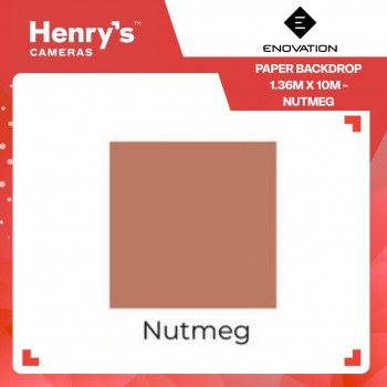 Enovation Paper Backdrop 1.36m x 10m - Nutmeg Enovation Paper Backdrop 1.36m x 10m - Nutmeg