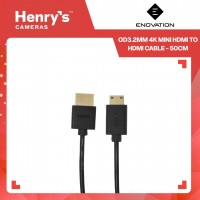 Enovation OD3.2mm 4K Mini HDMI to HDMI Cable - 50cm