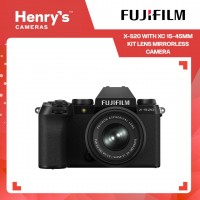 Fujifilm X-S20 with XC 15-45mm Kit Lens Mirrorless Camera Fujifilm X-S20 with XC 15-45mm Kit Lens Mirrorless Camera