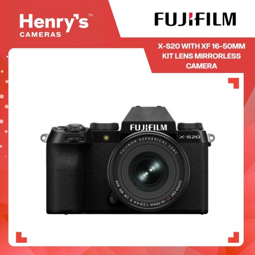 Fujifilm X-S20 with XF 16-50mm Kit Lens Mirrorless Camera 