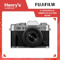 Fujifilm X-T30 III Mirrorless Camera with 13-33mm f/3.5-6.3 Lens - Silver
