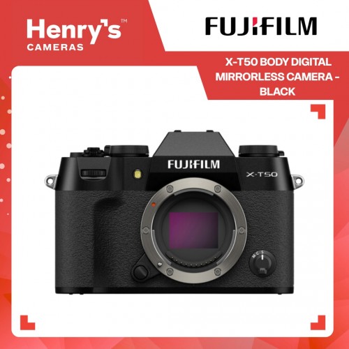 Fujifilm X-T50 Body Digital Mirrorless Camera - Black